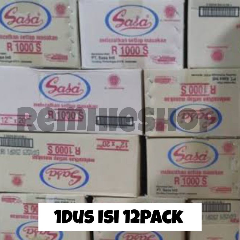 

Sasa MSG 1000 Sasa Penyedap Rasa Masakan 1Dus Isi 12Pack