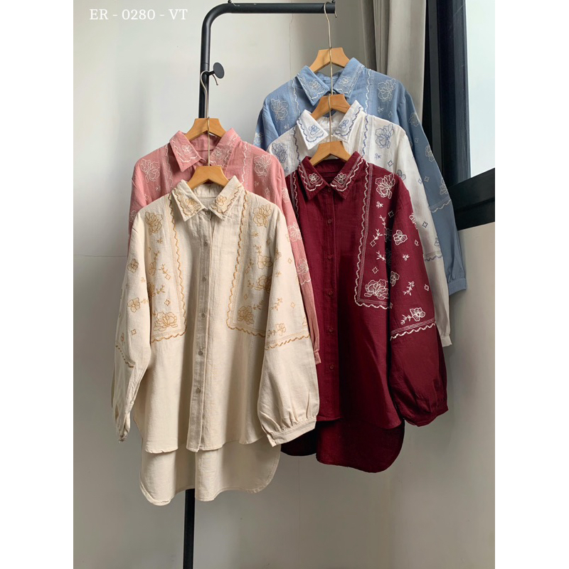 Eskifashion - Kalula Embroiderry Shirt