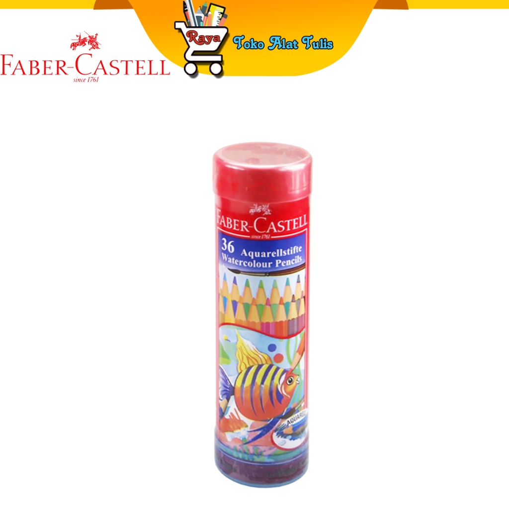 

Faber Castell Watercolor pencils in round tin 36L 115936