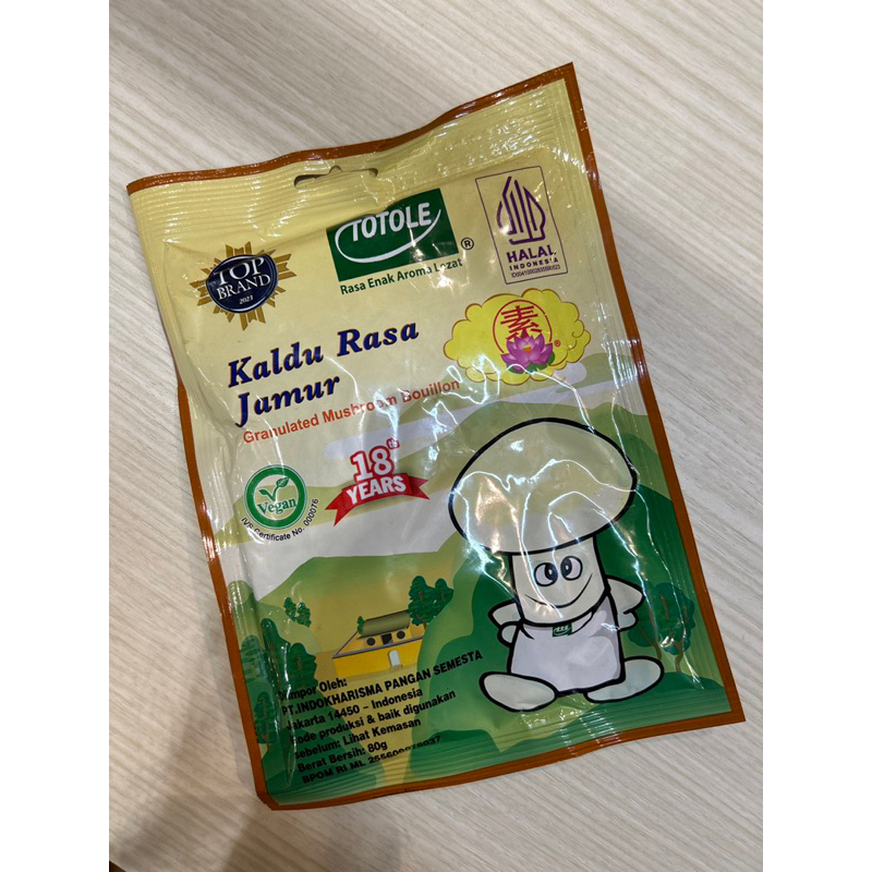 

Totole Kaldu Jamur 80 gram
