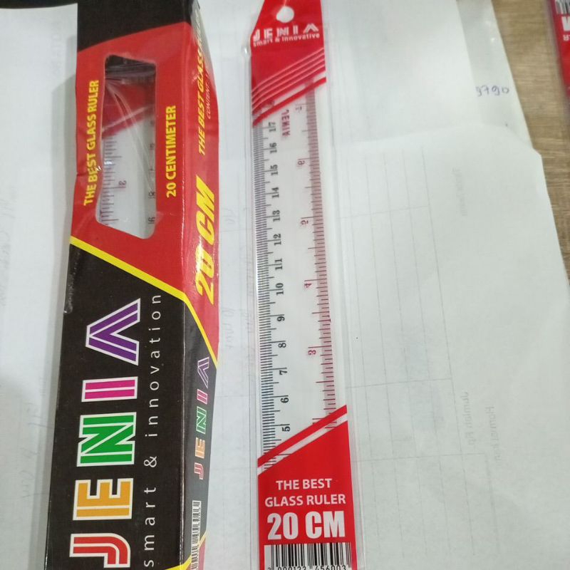 

PENGGARIS 20CM MERK JENIA / SATUAN