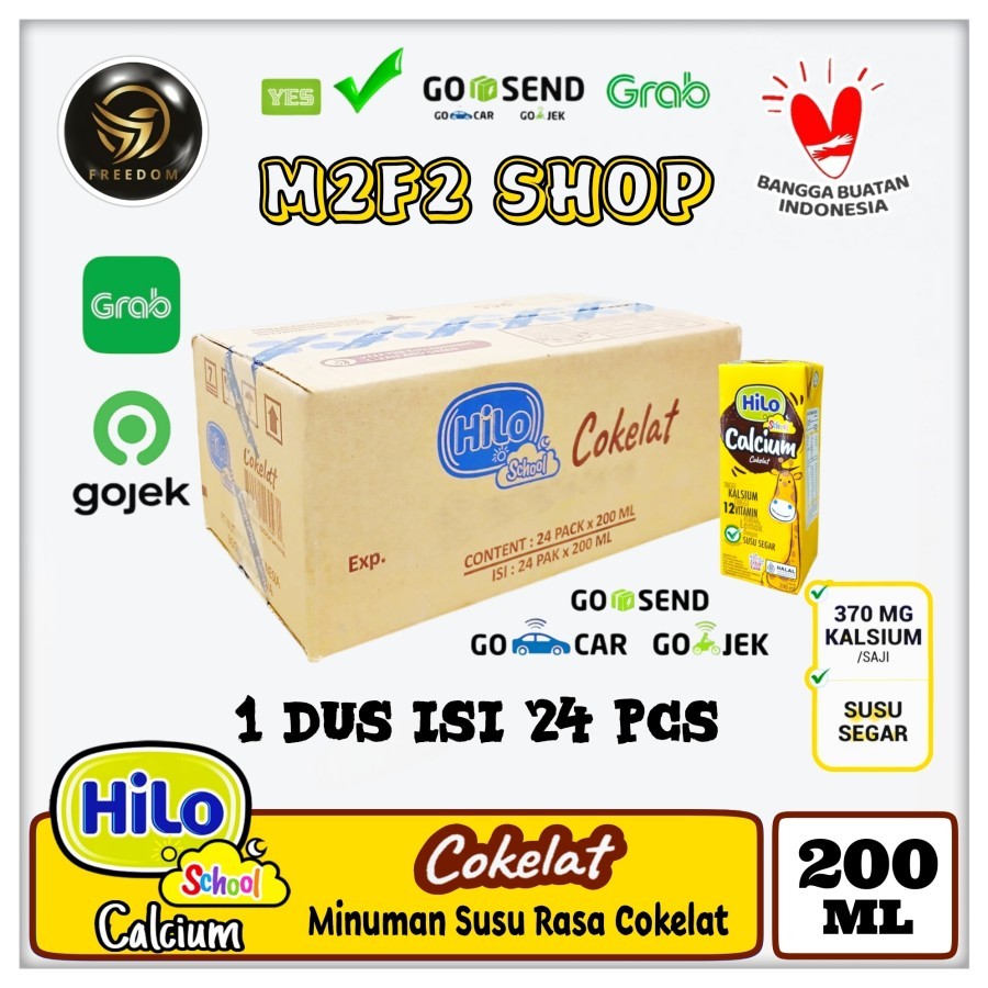 

Susu HiLo School Semua Rasa Kotak UHT - 200 ml Kemasan Karton (Khusus Bluebird/Gosend/Grab)