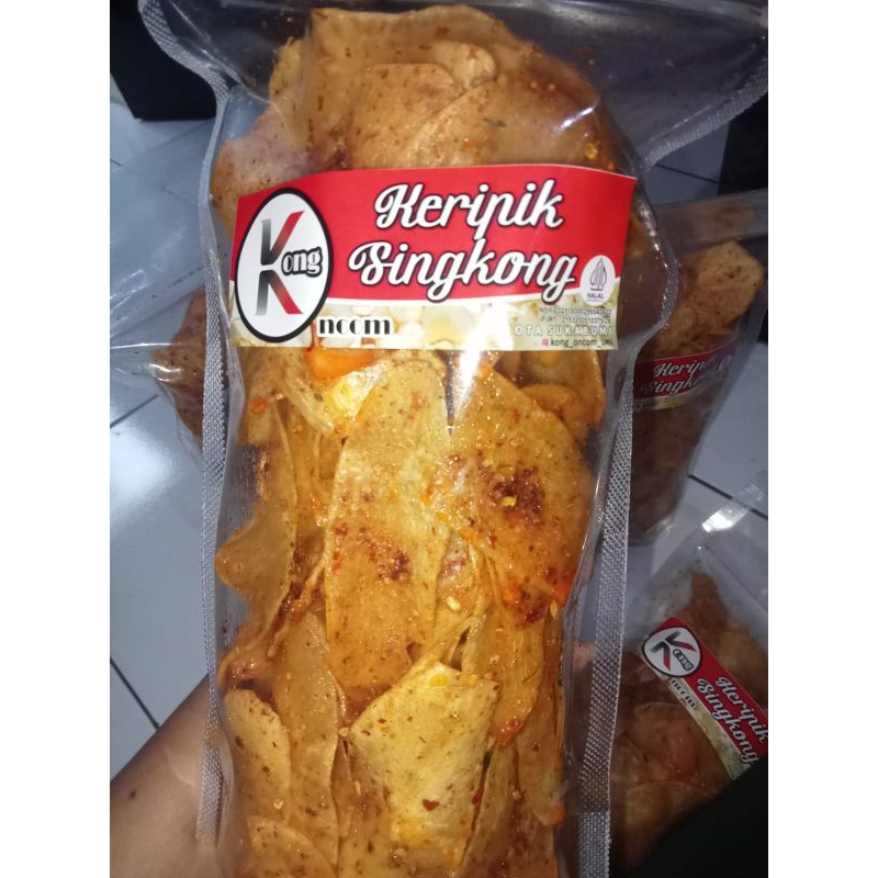 

Keripik Singkong Serut Pedas