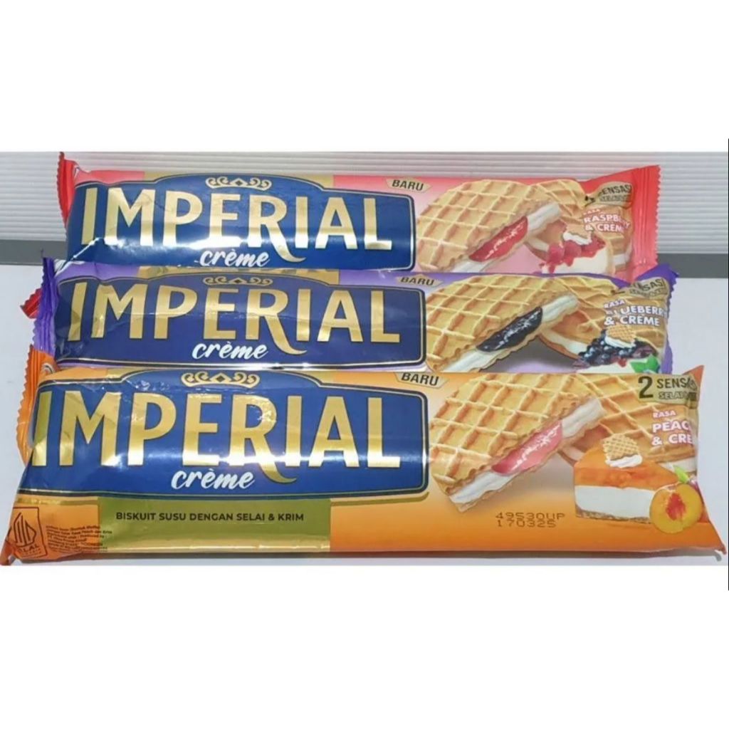 

IMPERIAL biskuit creme peach 108gr roll