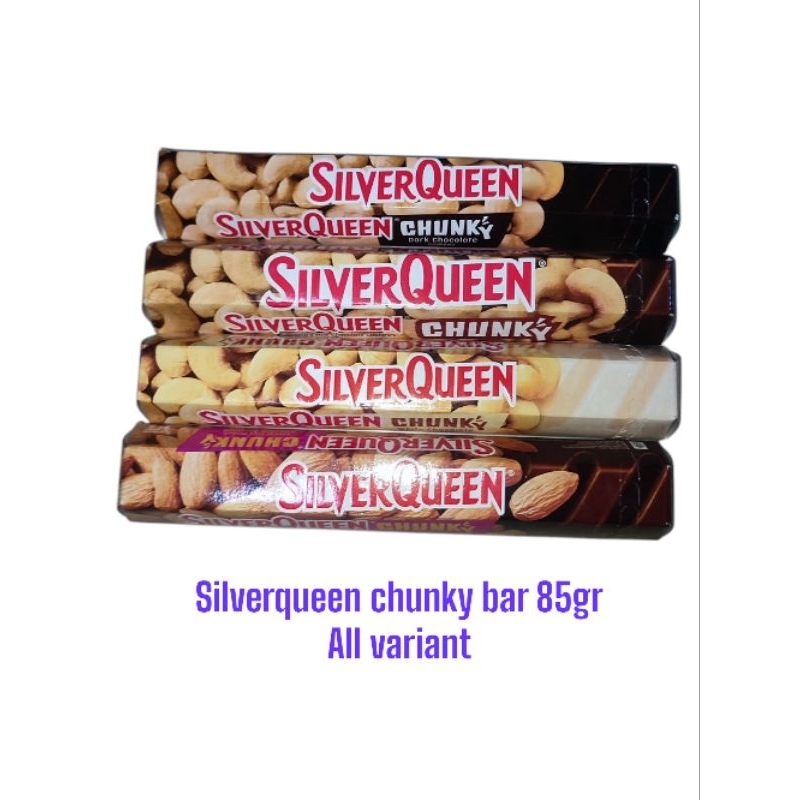 

silverqueen chunky bar 85 gr/coklat silverqueen bar besar