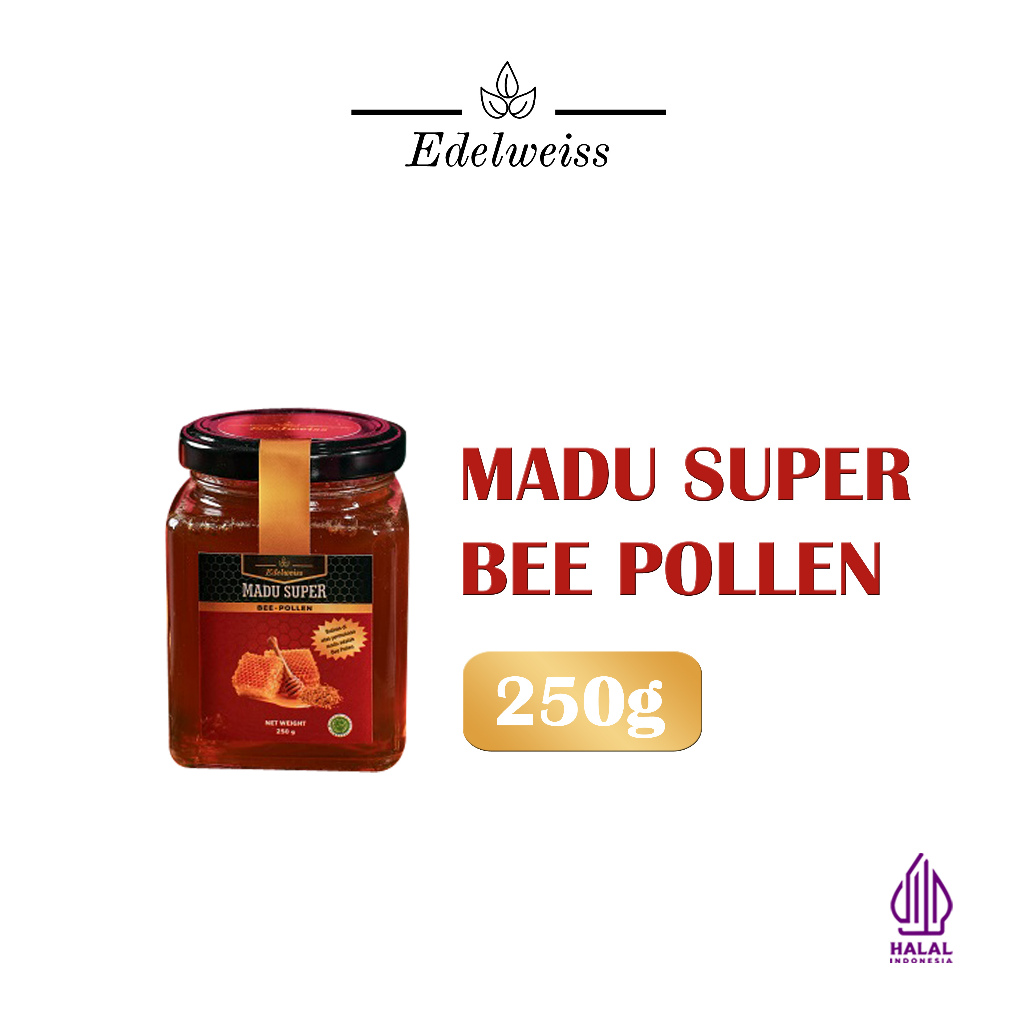 

Edelweiss madu super beepollen 250gr