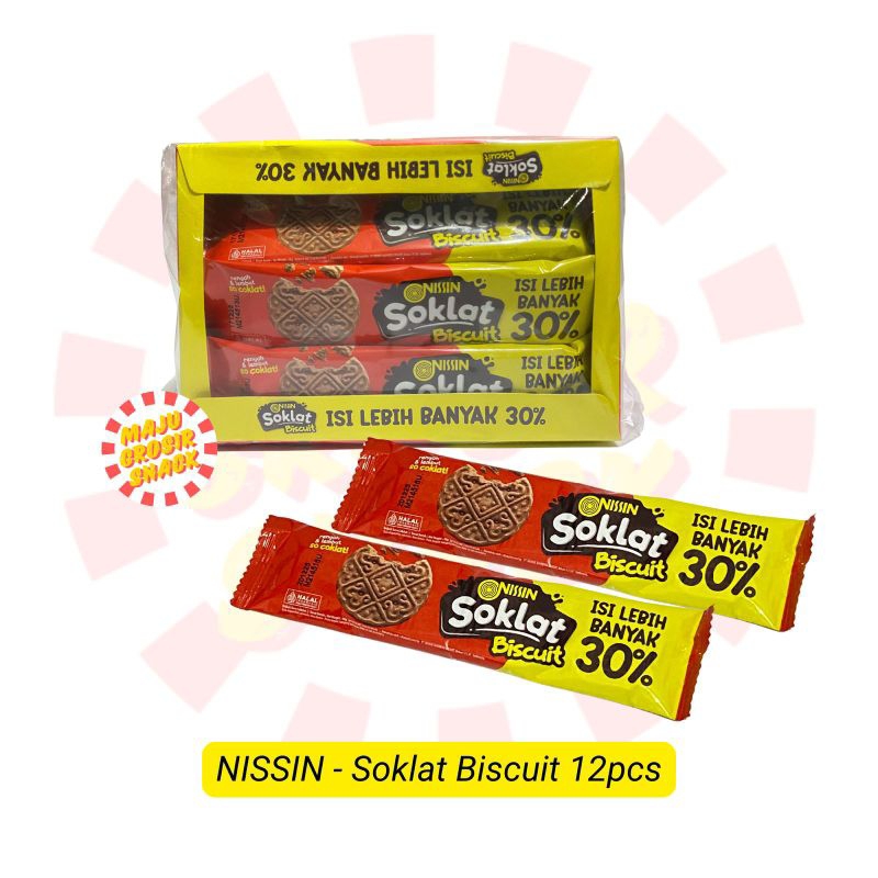 

Nissin biskuit soklat 40g isi 12+1 pcs