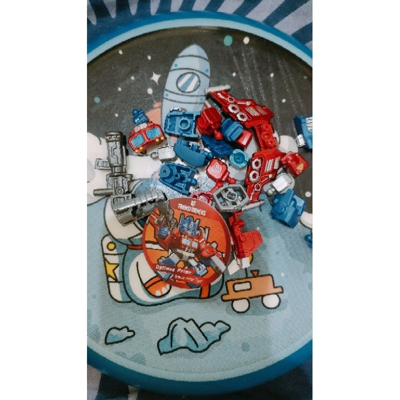 Transformer Optimus Prime Super Secret Special Armor Type Defender Version 1