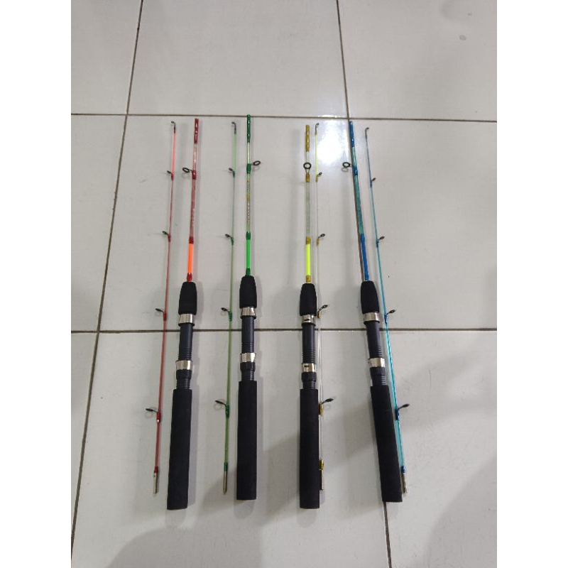 Joran Silver Udang Galah panjang/ Joran Udang Lentur 120,135 dan 150 (bisa COD)