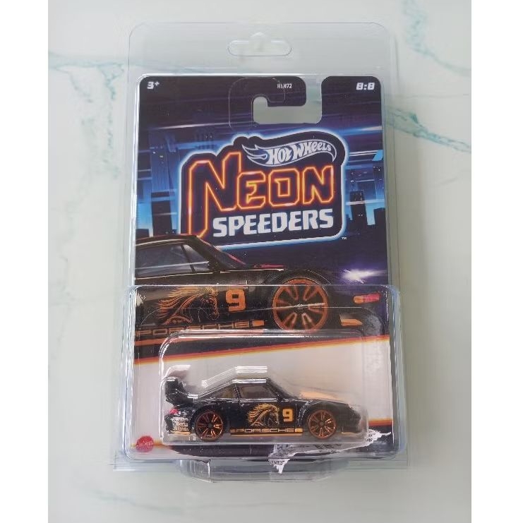 Hotwheels neon speeders 2025 Porsche 911 GT2