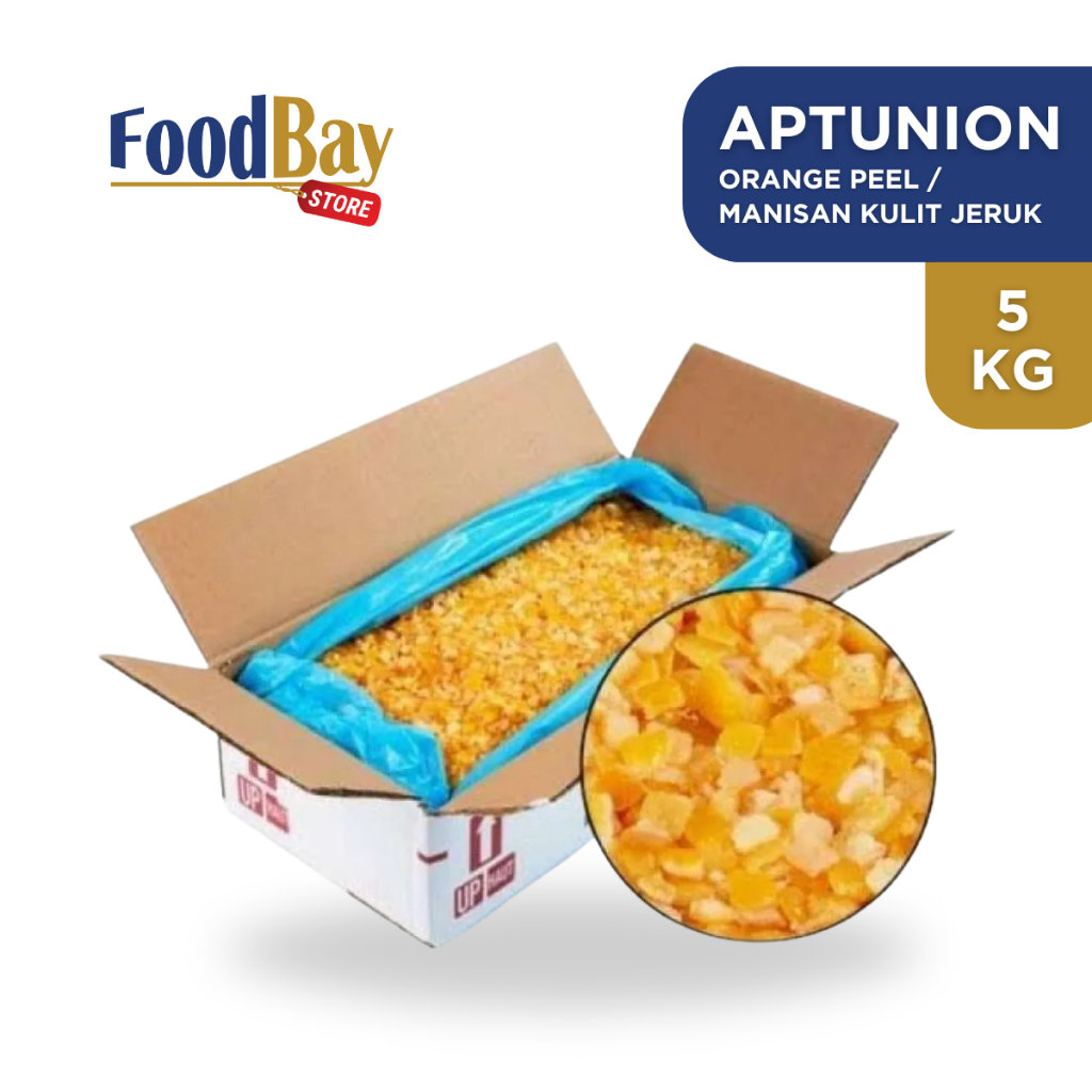 

APTUNION Orange Peel Manisan Kulit Jeruk Cincang 5 Kg - Best seller