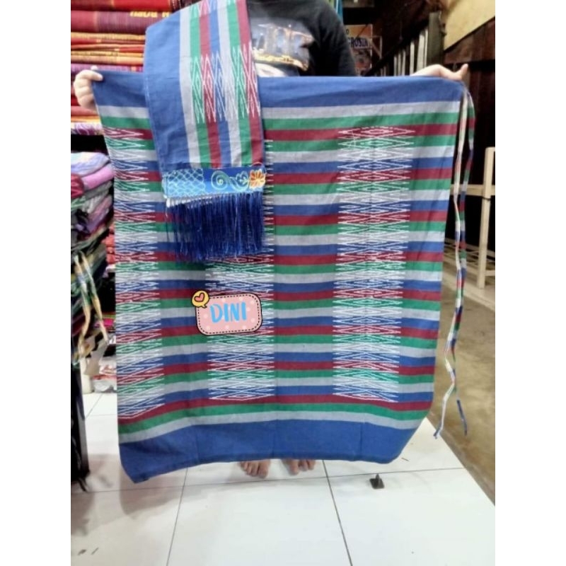 Set Rok Lilit + Selendang Songket Sibolang Rasta PROMO (WAJIB CHAT ADMIN)