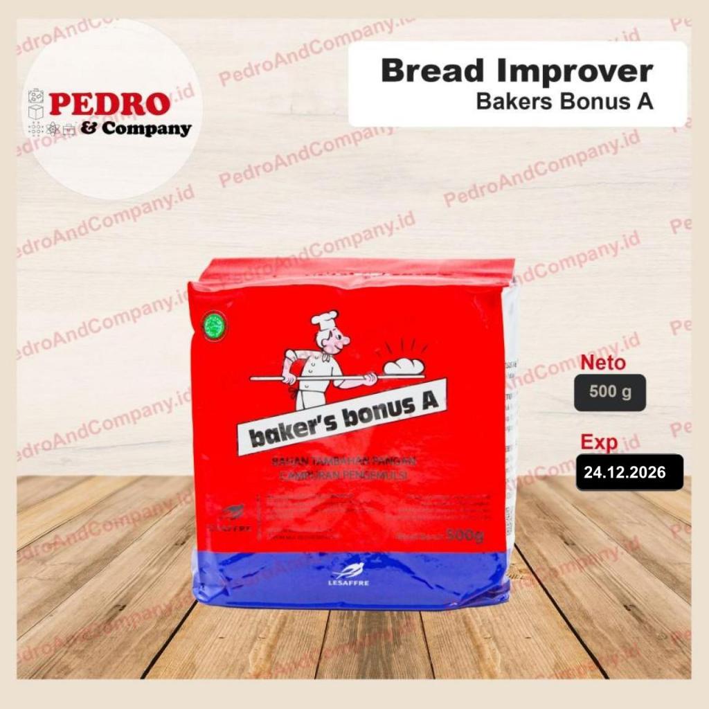 

Bakers bonus a 500 gram - bread improver tepung campuran tambahan roti