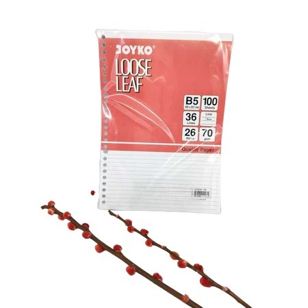 

KERTAS BINDER JOYKO B5 100 LEMBAR