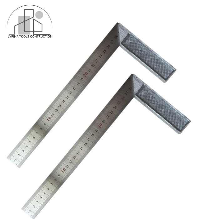 

PENGGARIS SIKU BESI TUKANG / TRIANGLE RULER - 200MM HIGH QUALITY