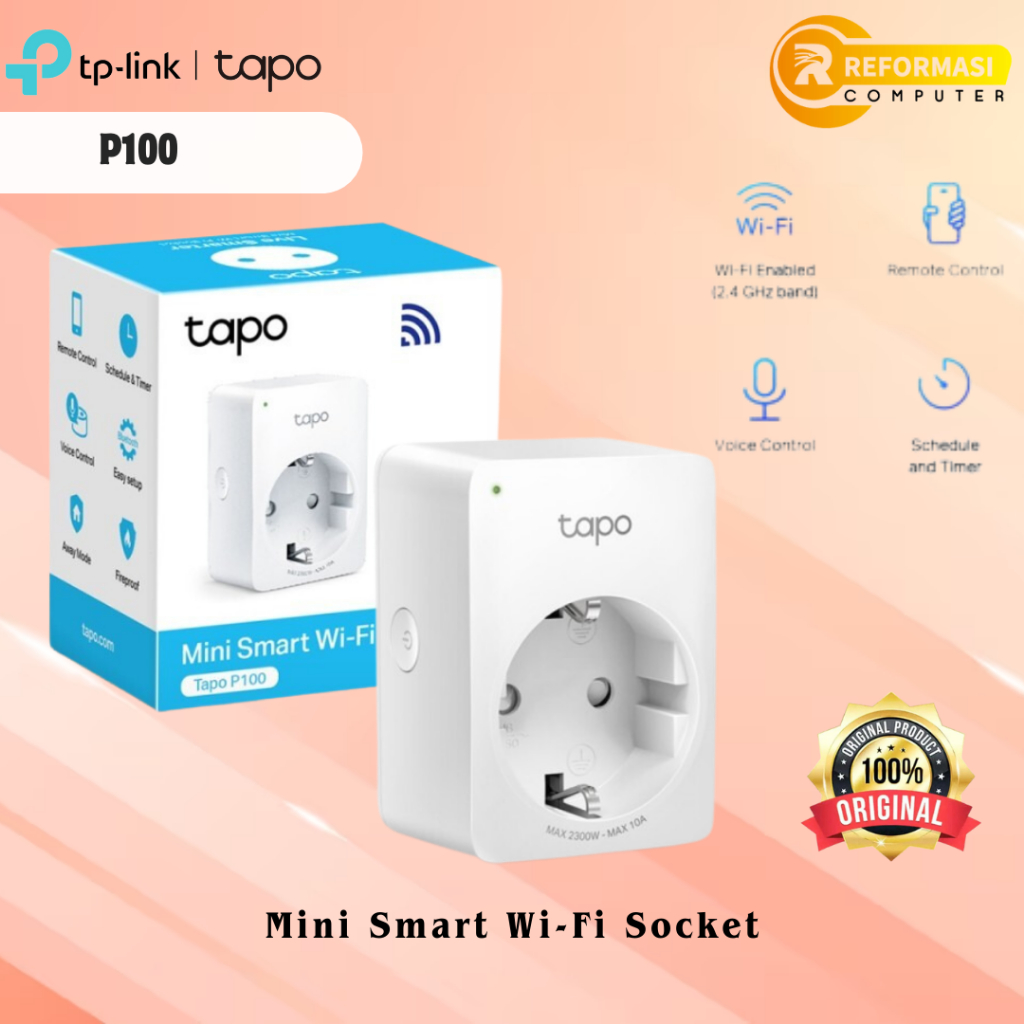 TAPO TP LINK P100 Mini Smart Wi-Fi Socket