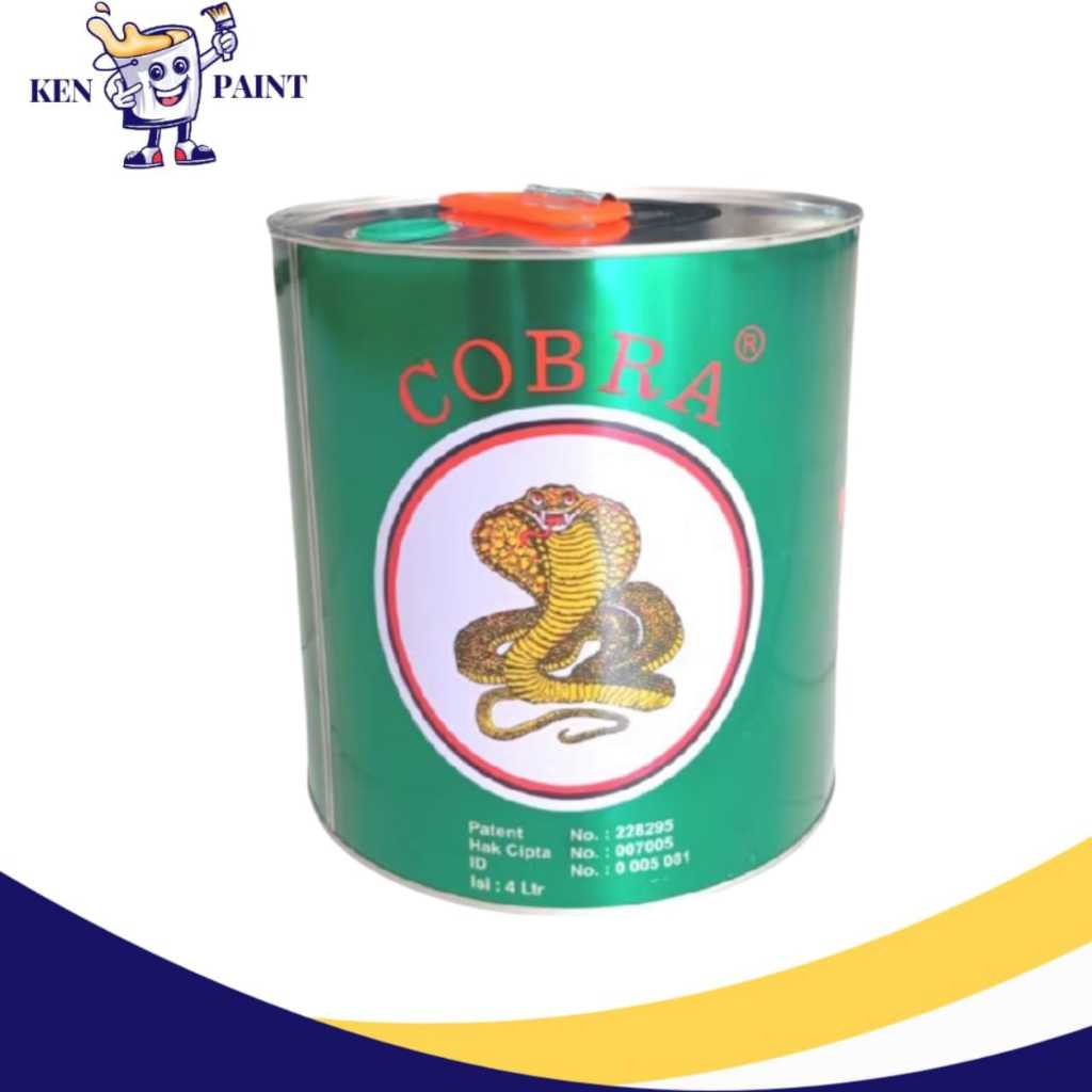 Thinner Cobra Hijau / Thinner Cobra 4 L GALON