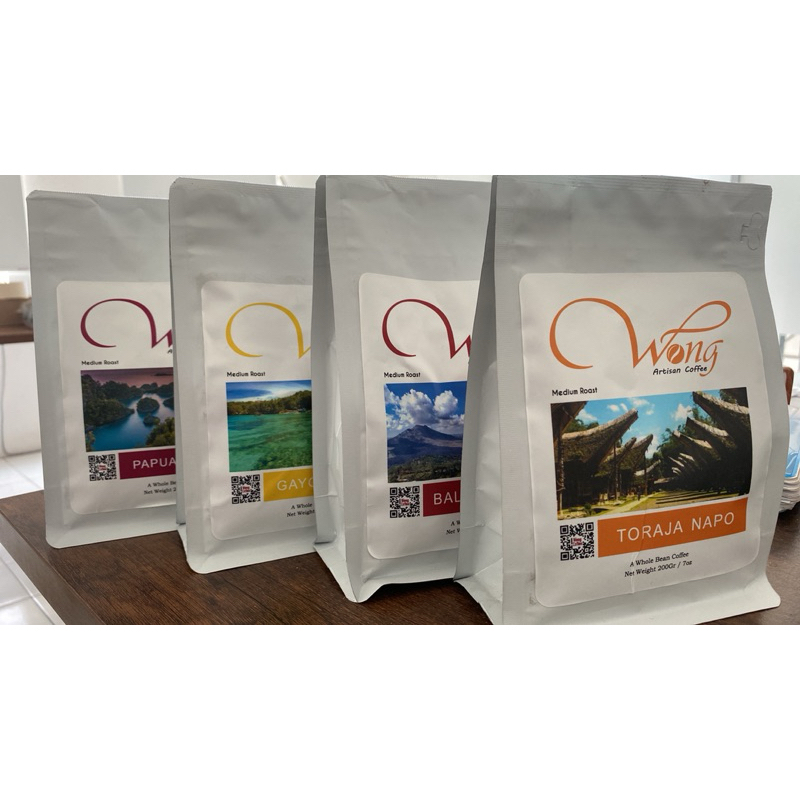 

Bundle Kopi Arabica Nusantara - Medium Roast - Biji Kopi - 4pack