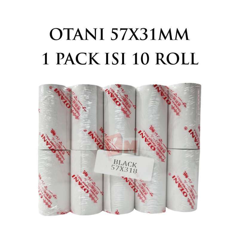 

kertas kasir thermal EDC logo bank BRI 57×30full paket 100Roll(1Box)