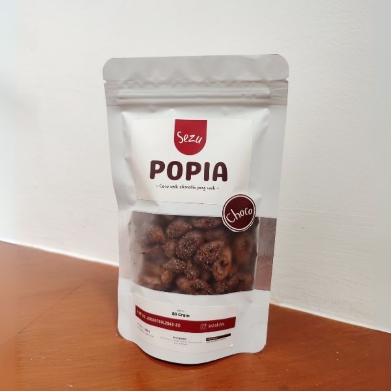 

SEZU POPIA Snack Rasa Choco Coklat 80 gram