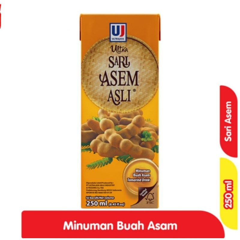 

HARGA PROMO: Minuman Ultra Sari Asem Asli 250 ml