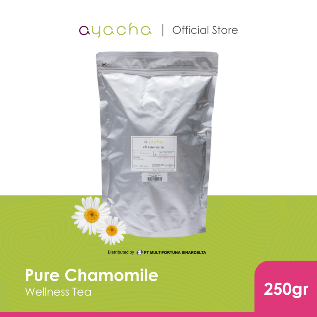 

Ayacha Wellness Tea - Chamomile | Loose Tea 250 Gram | Teh Bunga Teh Fruity