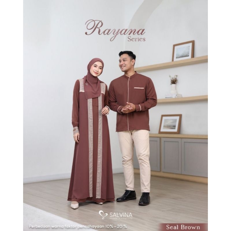BAJU COUPLE LEBARAN SALVINA