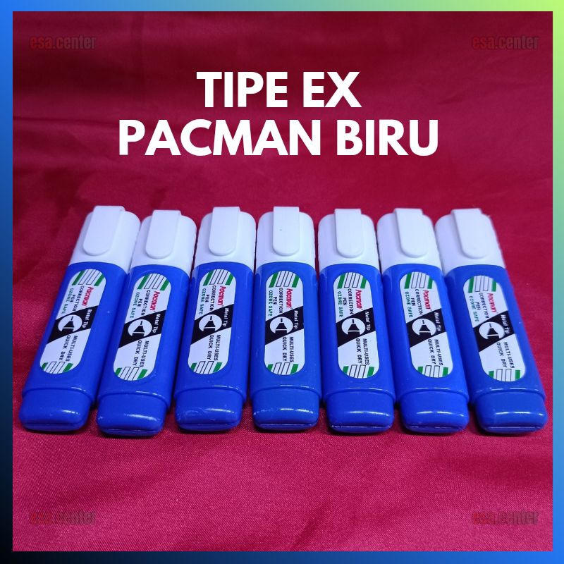 

Tipe X PACMAN BIRU Ujung Lancip Besi / Correction PACMAN BIRU / Tipe EX PACMAN BIRU