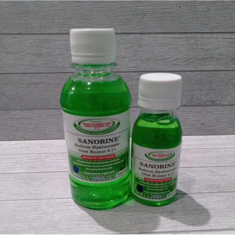 SANORINE HIJAU - OBAT KUMUR