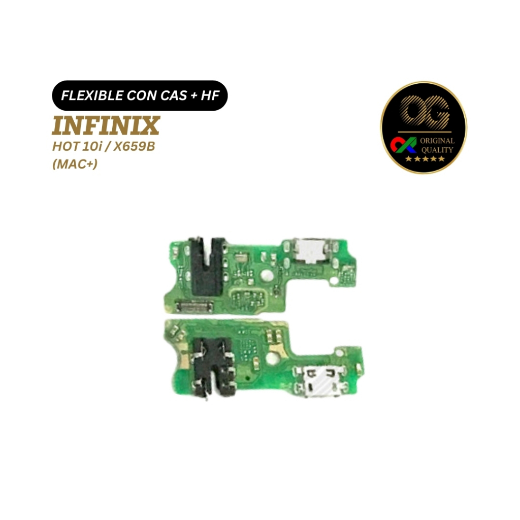FLEXIBLE INFINIX HOT 10i / X659B MAC+ CON CAS + HF