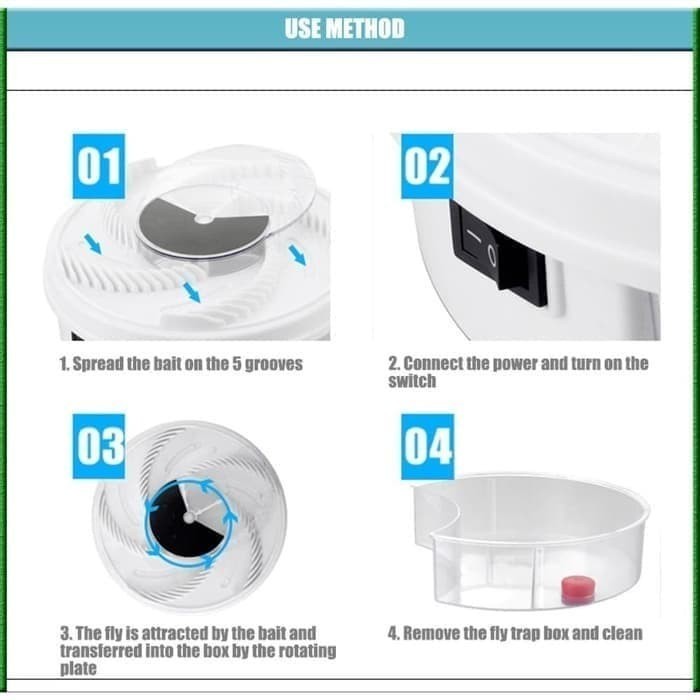 Perangkap lalat otomatis - jebakan lalat / nyamuk - eletric fly killer