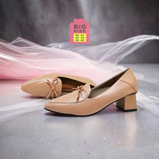GAL 168 - SHERNA | Pantofel Big Size 41 42 43 44 45 Sepatu Formal Wanita Ukuran Jumbo
