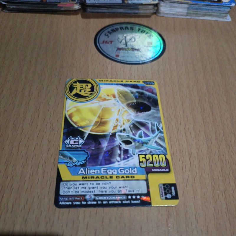 Animal Kaiser Alien Egg Gold Brutus