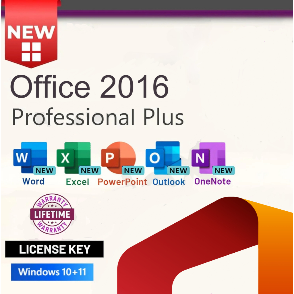 Microsoft Office 2016 Pro Plus Original Key Lifetime