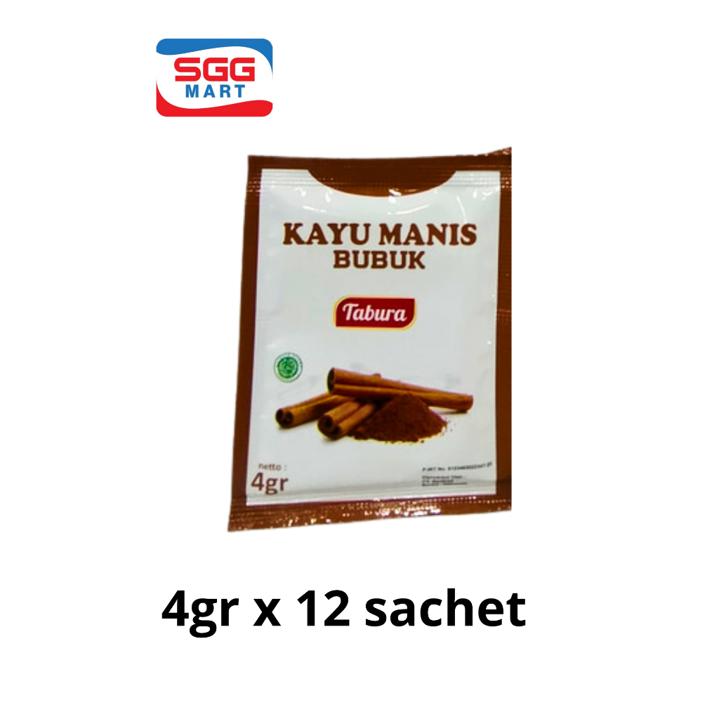 

Tabura Kayu Manis 4gr x 12 sachet [1 renteng]