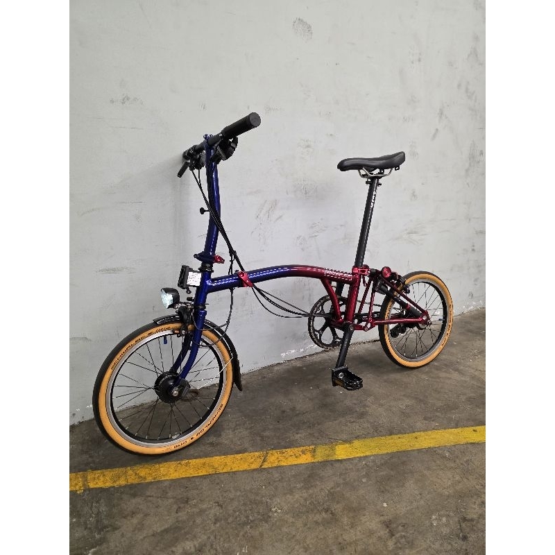 sepeda lipat brompton ninestreet 9street S6L second