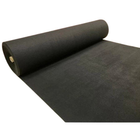 Karpet Meteran Exclusive Bludru Polos Lebar Karpet AVANOS BLACK LEBAR 4 M