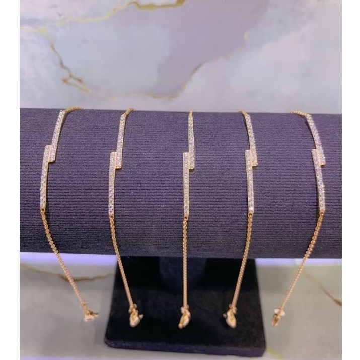 Gelang Tangan  Rantai Emas Asli 357 Spaylater Gelang rantai emas asli