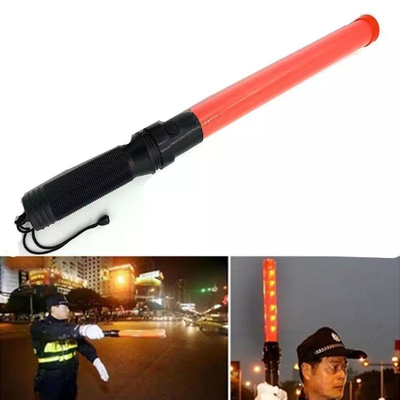 Tongkat Lampu Lalin Stik  / Tongkat Lampu Tukang Parkir Security Polisi