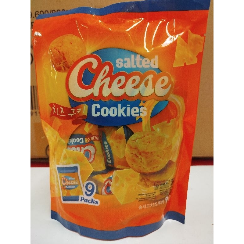 

Naraya salted cheese cookies 90gr (isi 9pcs)