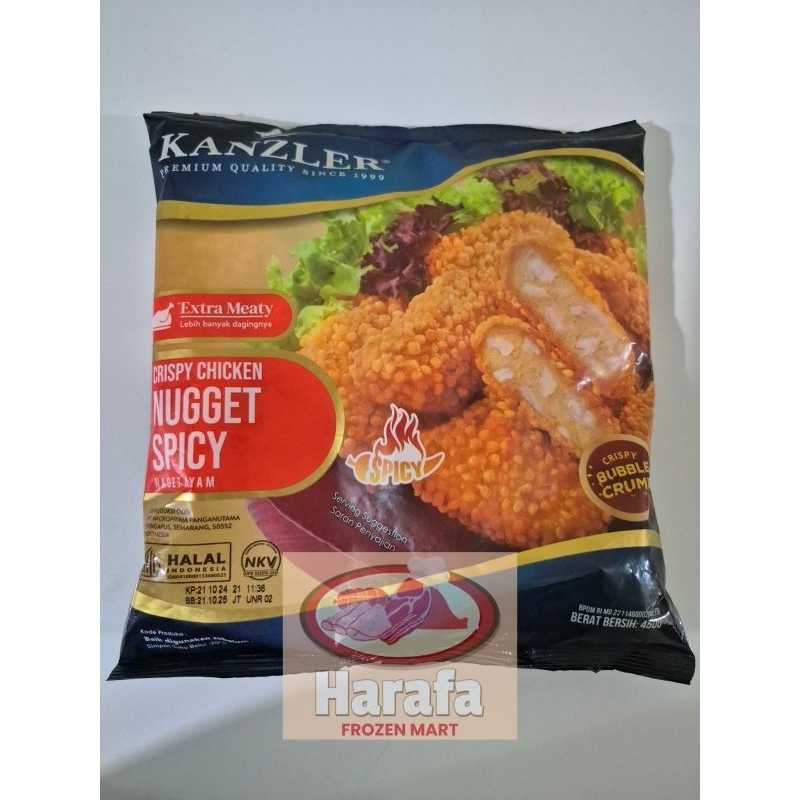 

Kanzler Chicken Nugget Spicy 450g