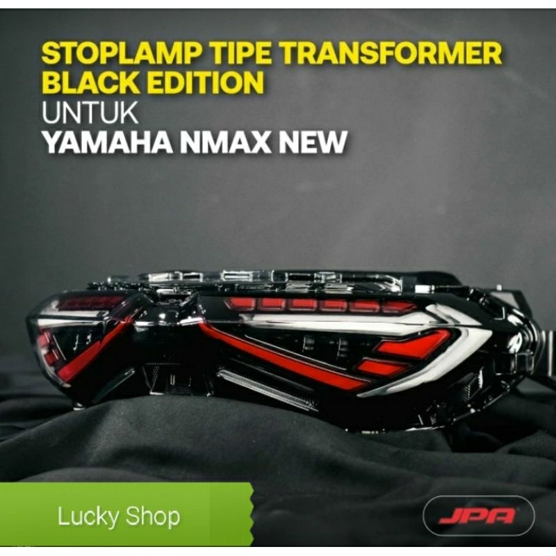 Stoplamp Lampu Stop Black Edition Type Transformer Nmax 2020 New JPA
