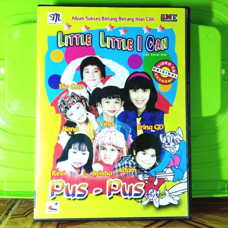 VCD Album Sukses Bintang Bintang Iklan Cilik Bio One Nona Vina Erina GD Revi Avisha Adam V CD ORIGIN