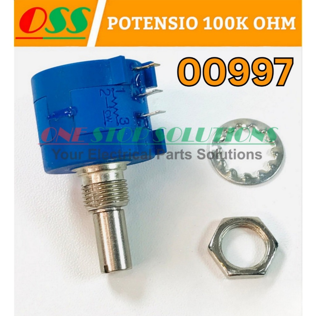 POTENSIO 100K OHM BOURNS MEXICO MULTITURN