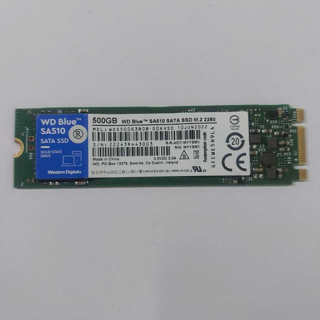 SSD M2 sata 500gb WD blue SA510 2280 murah