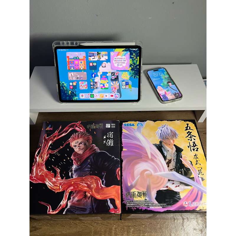 ACTION FIGURE - LUMINASTA GOJO MURASAKI & SUKUNA FUUGA