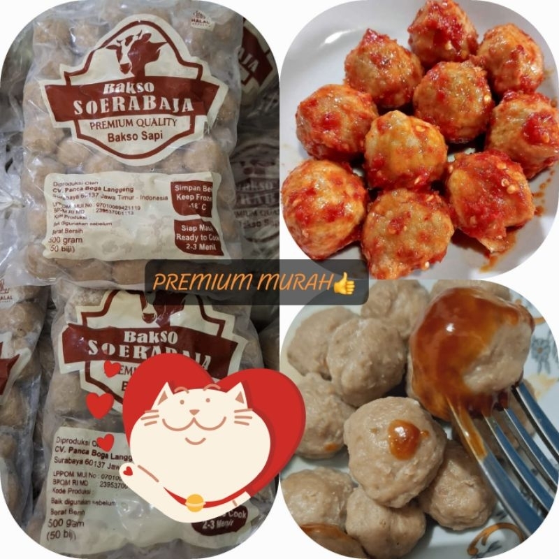 

bakso soerabaja/bakso premium isi 50