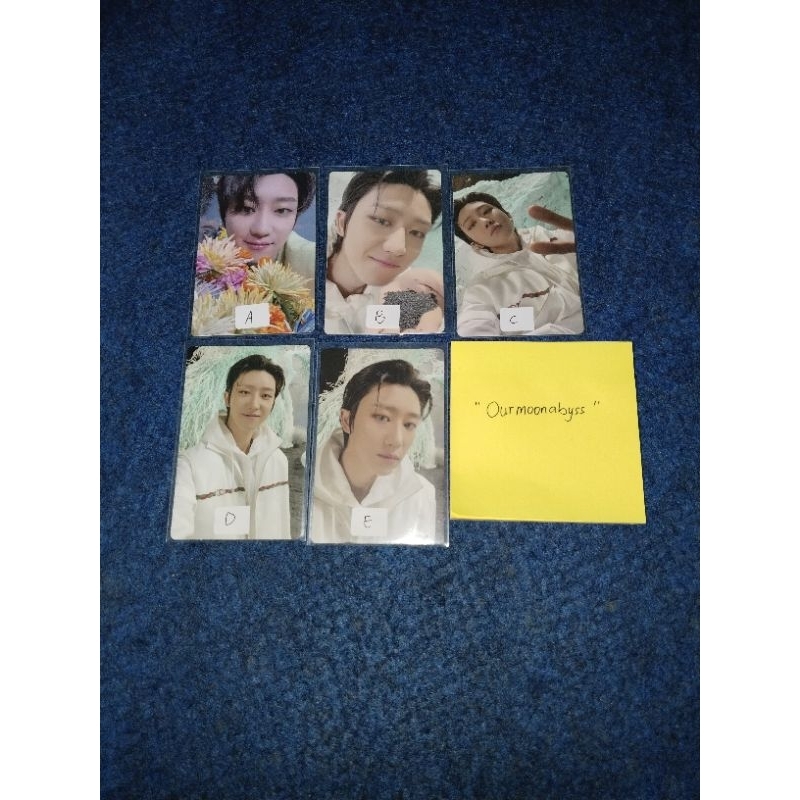 [BACA DESK] READYSTOCK PHOTOCARD OFFICIAL SEVENTEEN THE8 HAO MINGHAO SECTOR17