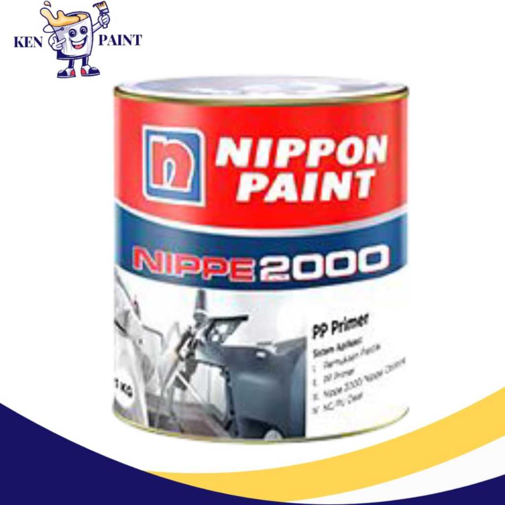 NIPPE 2000 PP PRIMER/ PRIMER PLASTIK NIPPON / CAT DASAR PLASTIK