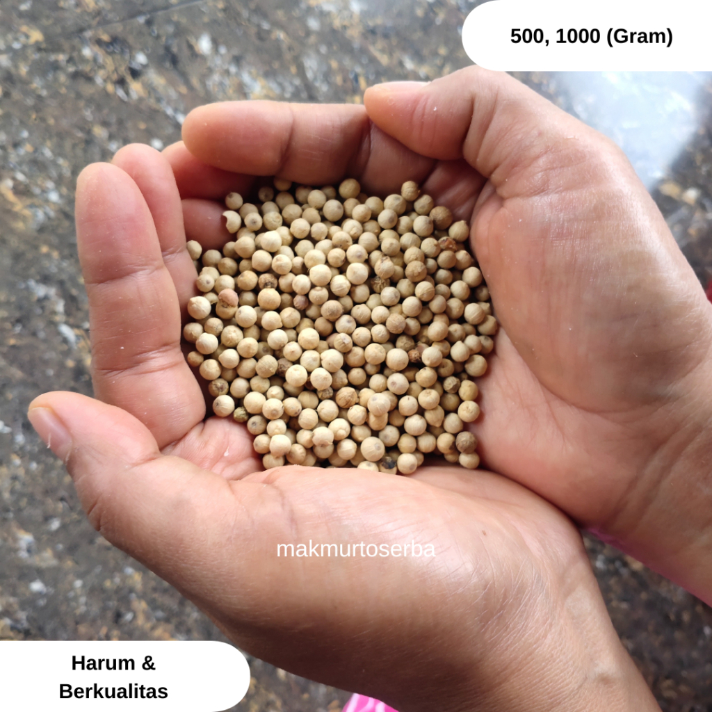 

Lada Putih | Sedia 500 - 1000 Gram | Rempah & Bumbu Masakan